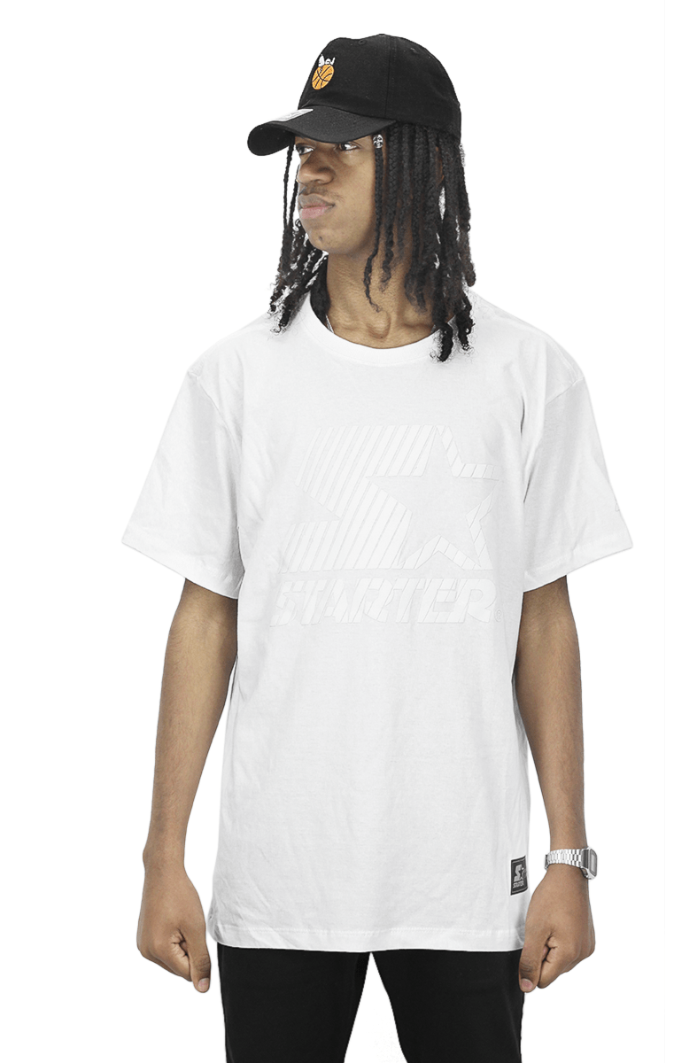 Camiseta Starter Logo Branco - NewSkull