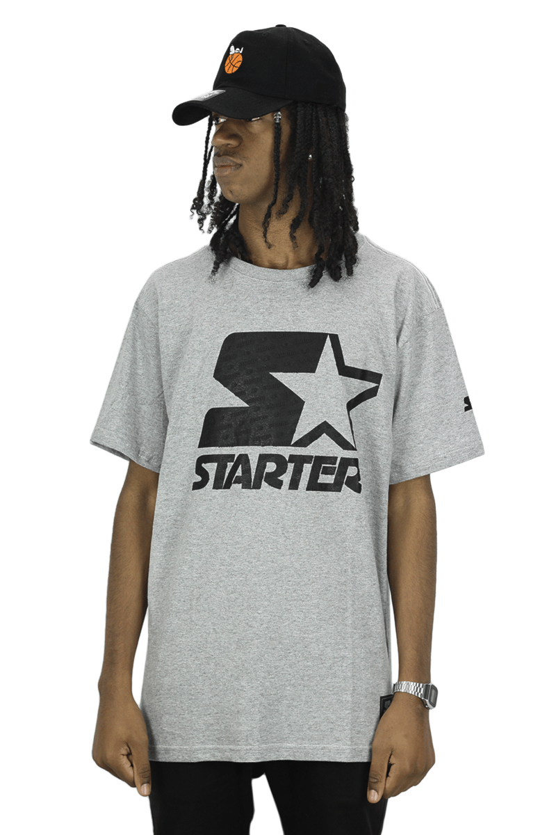 Camiseta Starter Logo Cinza - NewSkull