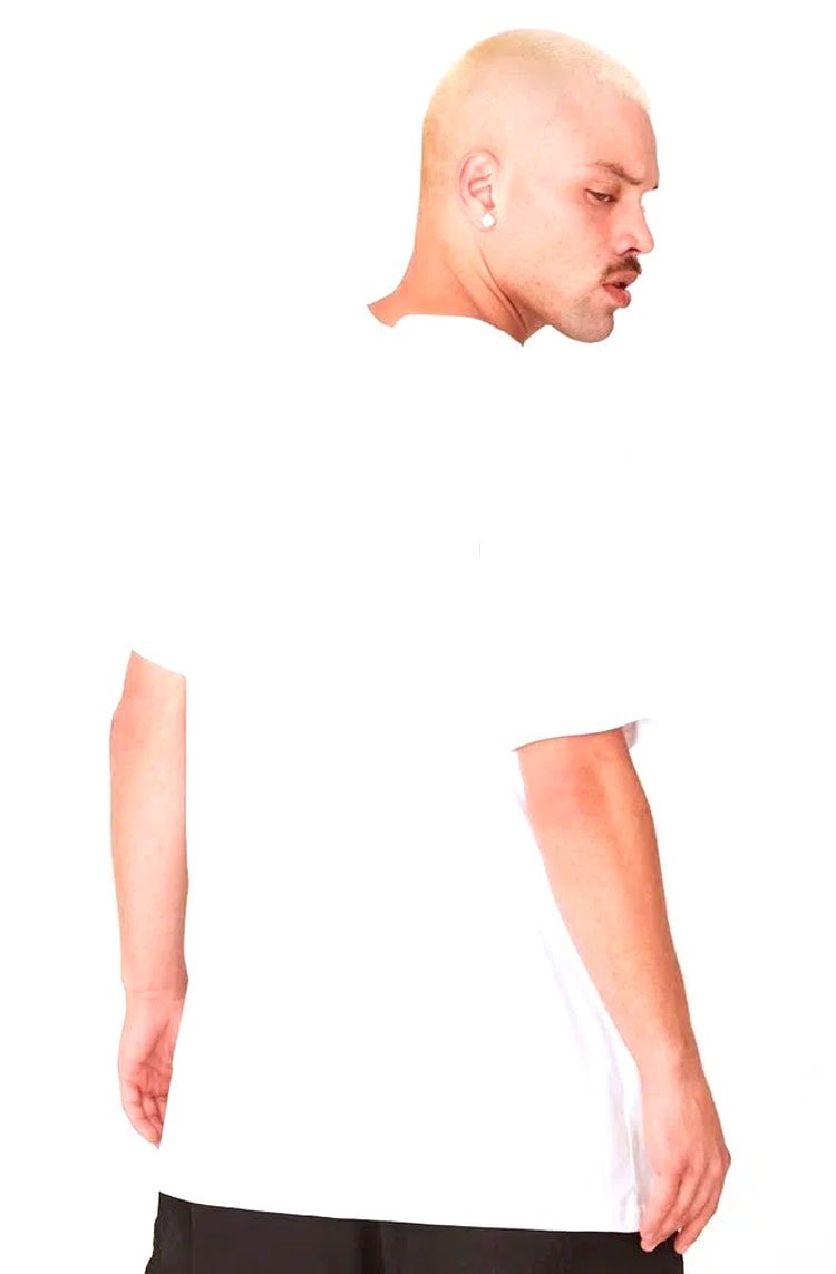 Camiseta Starter Logo Popeye Branco/Vermelho - NewSkull
