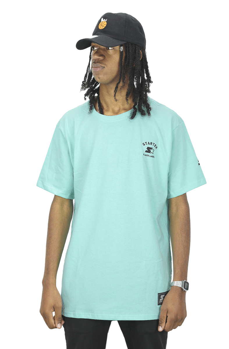 Camiseta Starter Mini Logo Azul - NewSkull