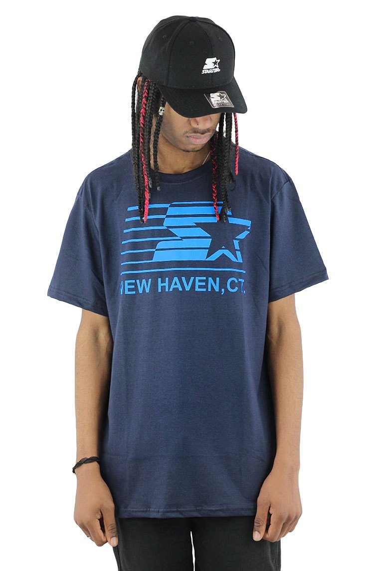 Camiseta Starter New Haven Basic Azul - NewSkull