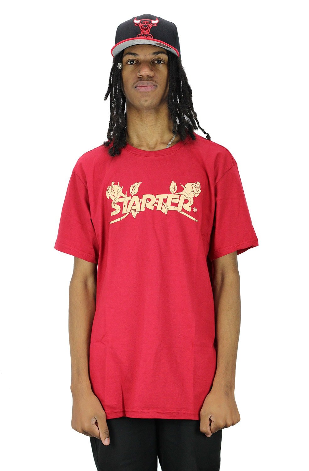 CAMISETA STARTER ROSES VERMELHA - NewSkull