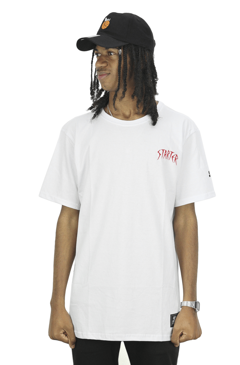 Camiseta Starter Shark Branco - NewSkull
