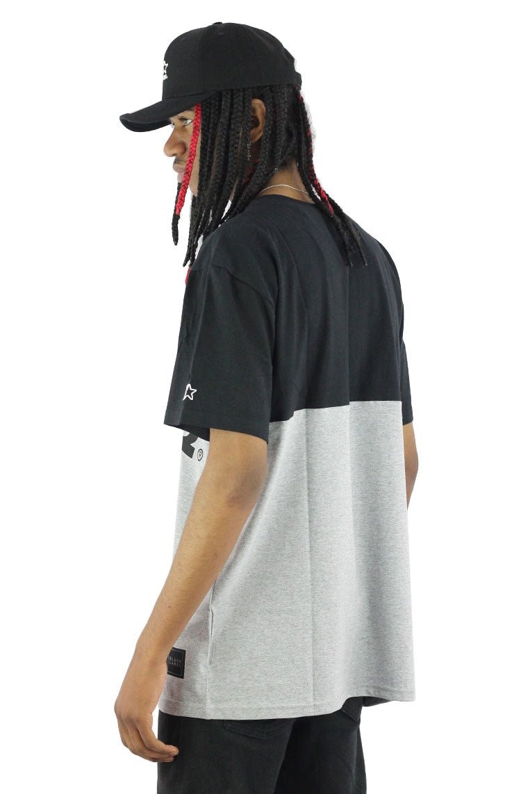 Camiseta Starter Startercut Cinza/Preta - NewSkull