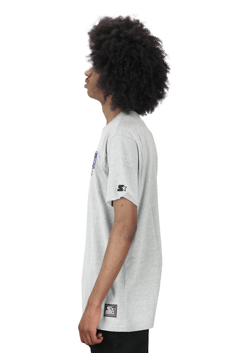 CAMISETA STARTER x ONDE ESTA WALLY? BORDADO CINZA - NewSkull