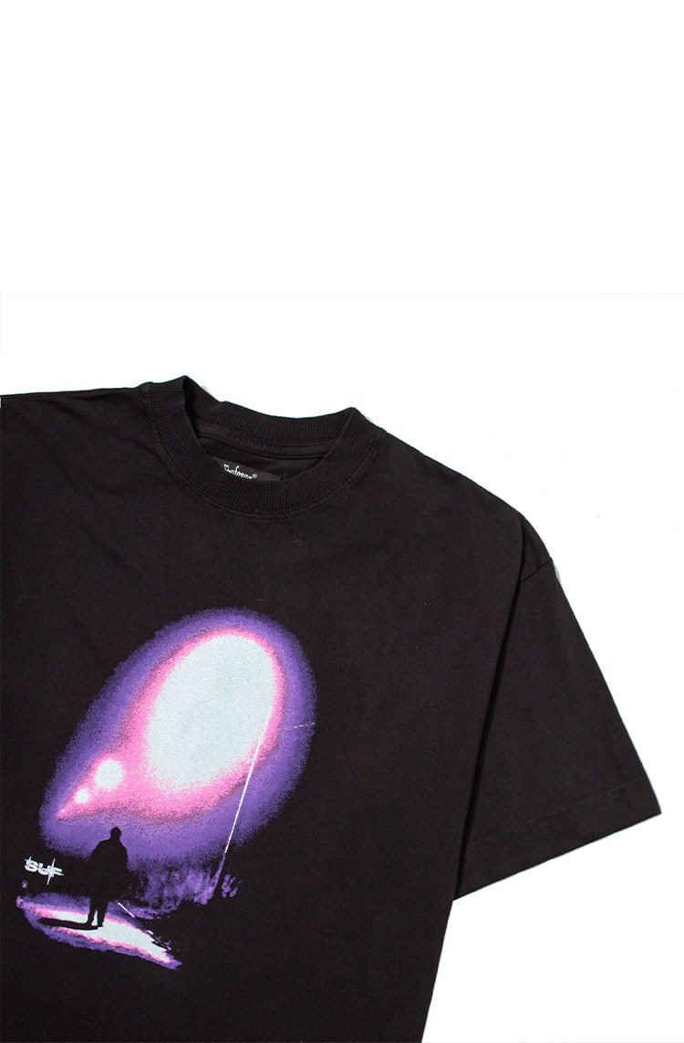 Camiseta Sufgang Utopia Preto/Roxo - NewSkull