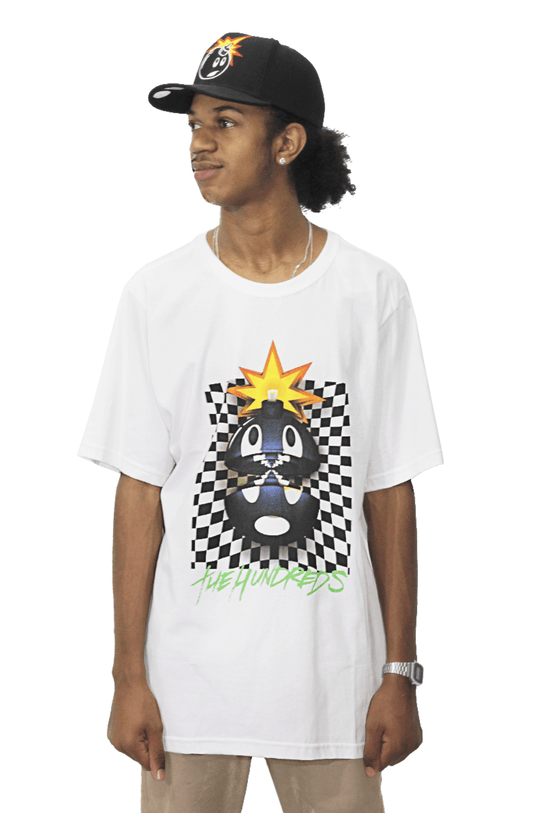 Camiseta The Hundreds Dormposter Branco - NewSkull