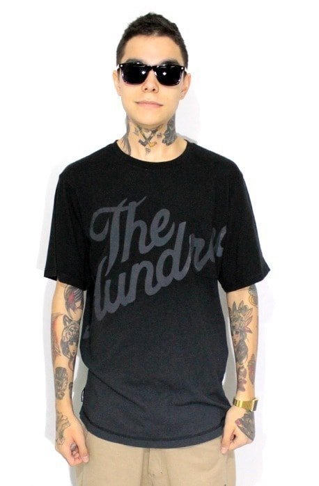 Camiseta The Hundreds Premium Degrade Preta - NewSkull