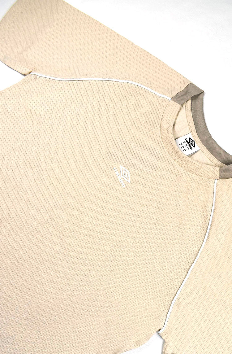 Camiseta Umbro Masculino Panelled Mesh Bege - NewSkull