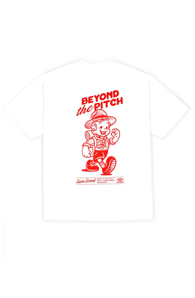 Camiseta Umbro Masculino Sam Scout Graphic Branco - NewSkull