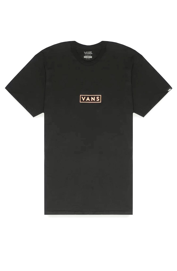 Camiseta Vans Classic Easy Box Preto - NewSkull