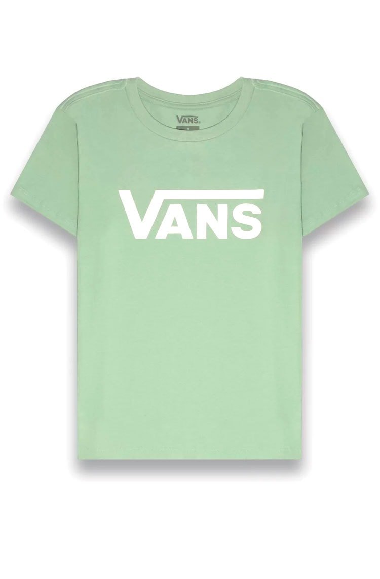 Camiseta Vans Flying V Crew Verde - NewSkull