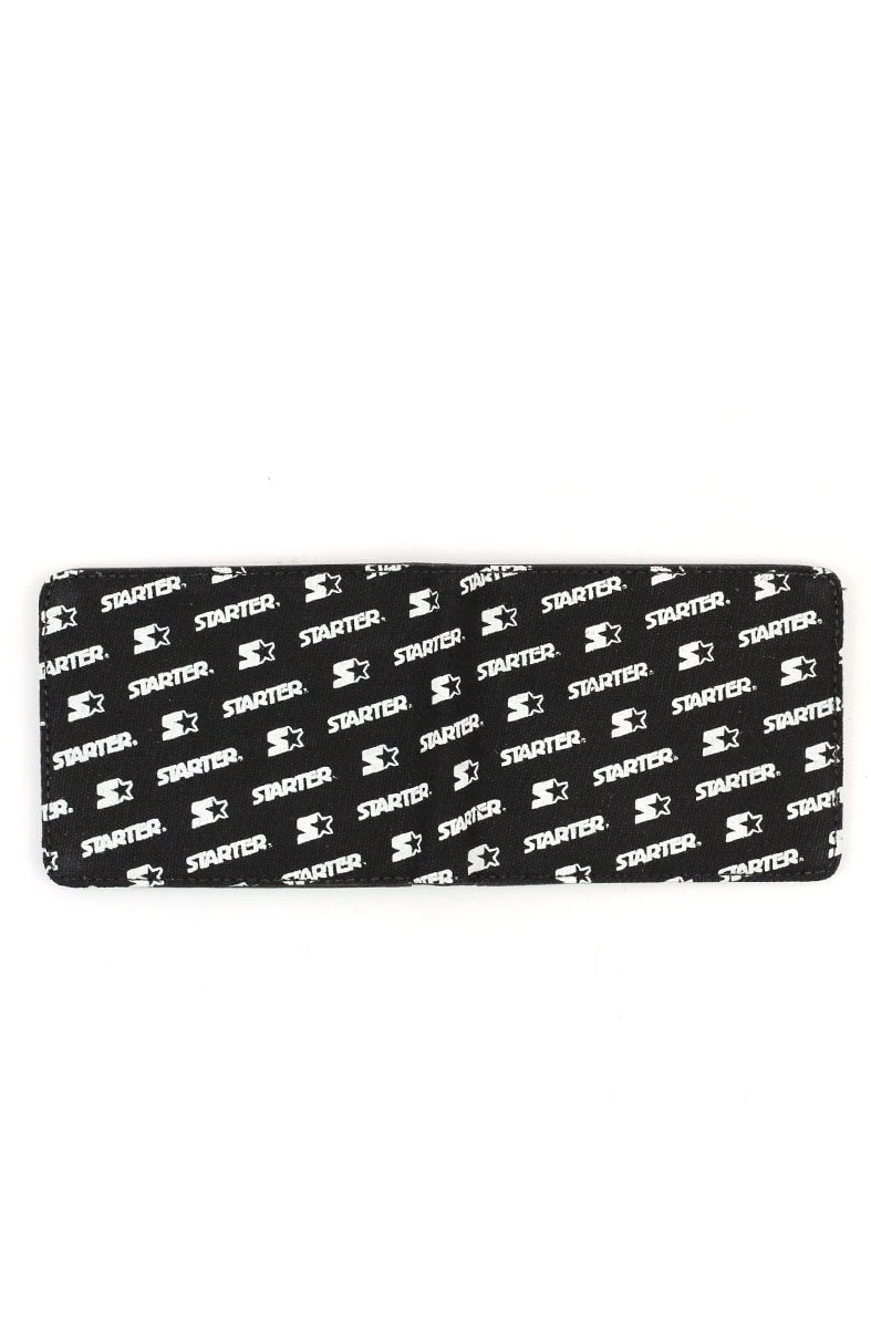 Carteira Starter Logo Pattern Preto/Branco - NewSkull
