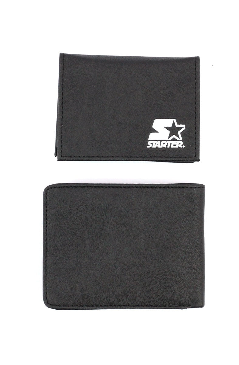 Carteira Starter Logo Porta Cartao Preto/Branco - NewSkull