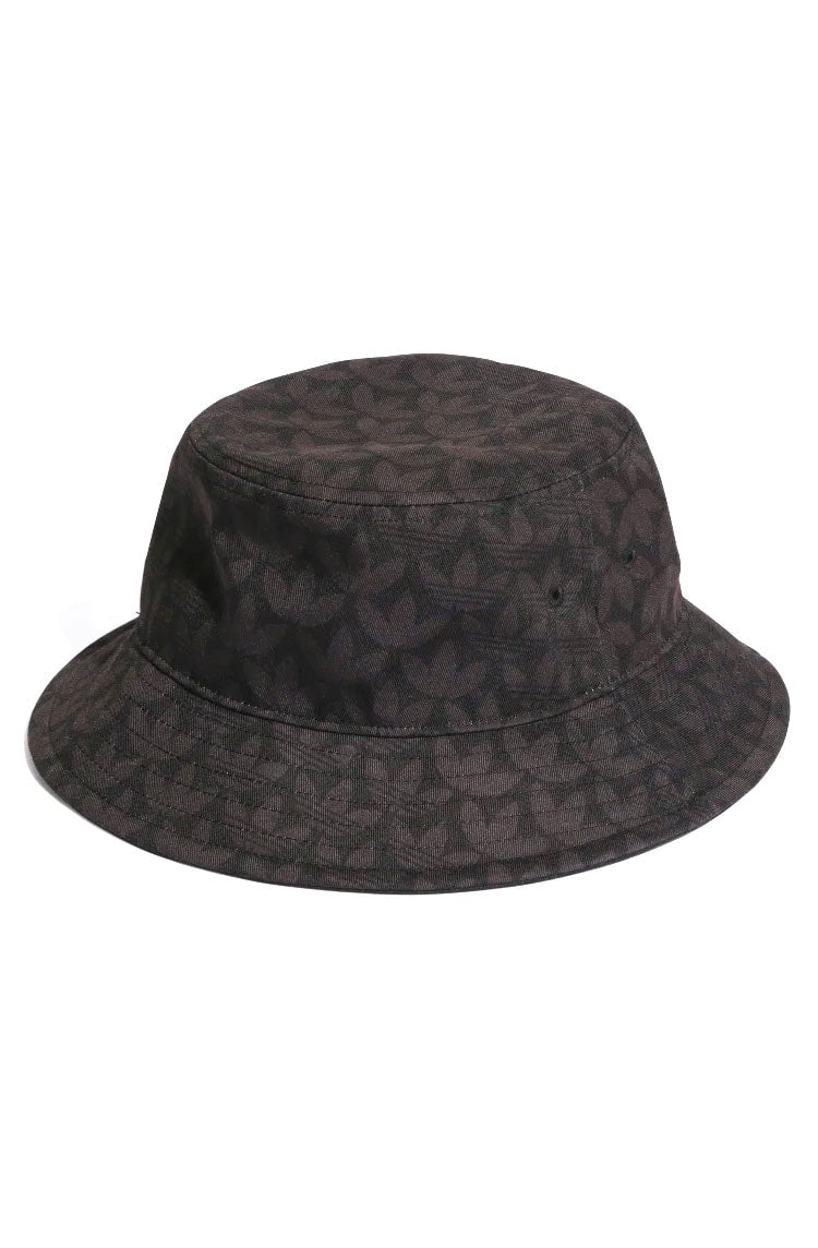 Chapéu Adidas Bucket Monogram Print Preto/Branco - NewSkull