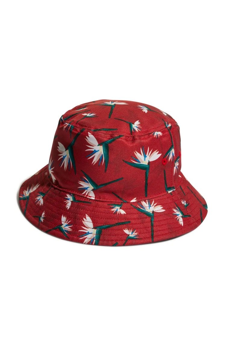Chapéu Adidas Bucket Vermelho/Estampado - NewSkull