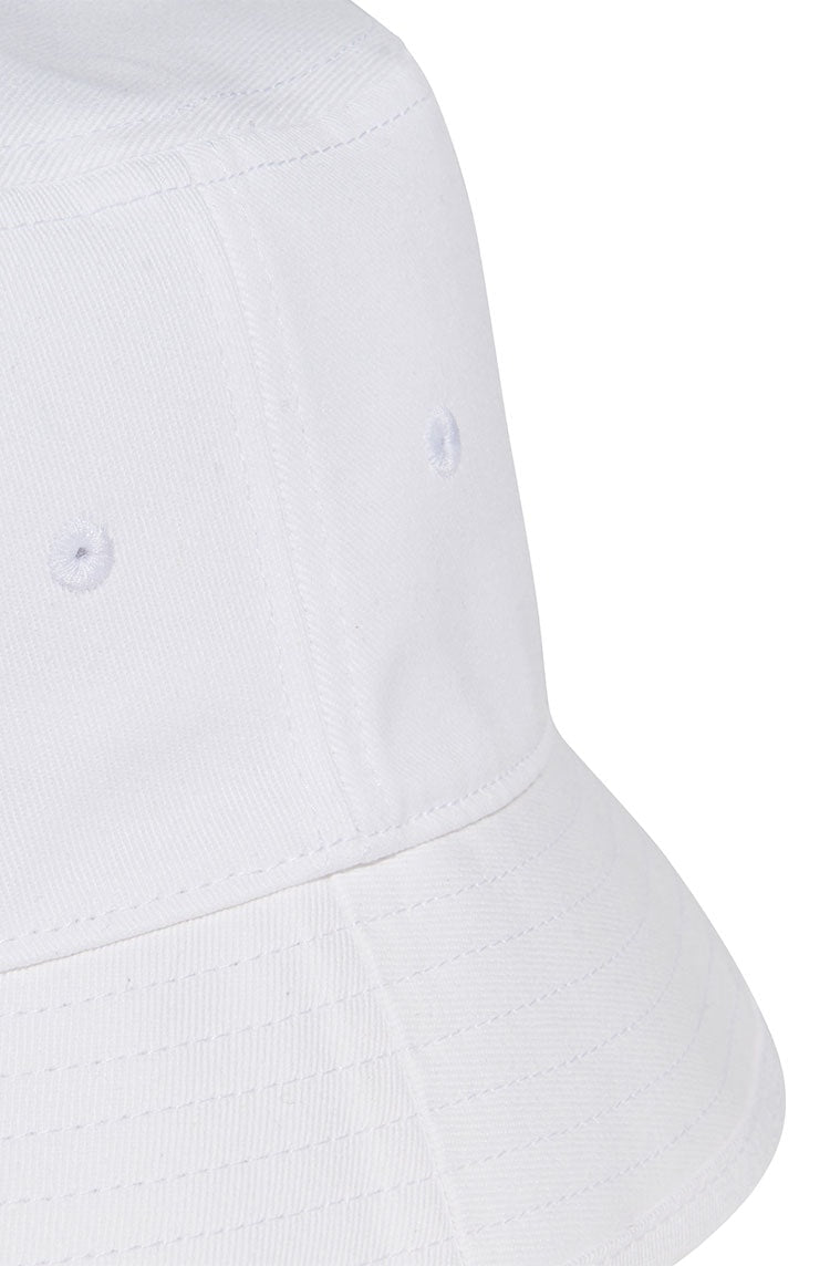 Chapeu Bucket Hat Adidas Trefoil Branco/Preto - NewSkull
