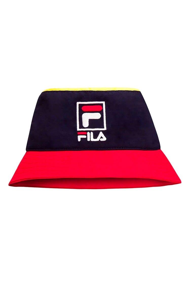Chapeu Bucket Hat Fila Sailor Azul/Vermelho/Amarelo - NewSkull