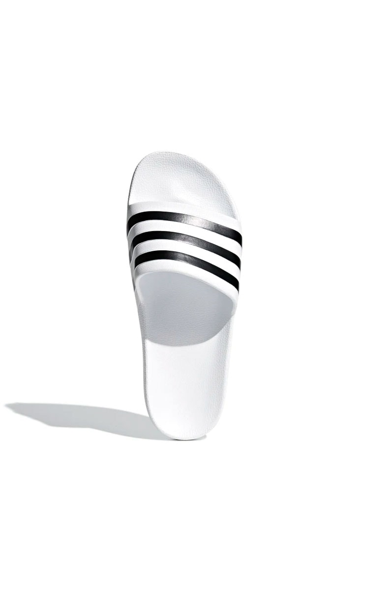 Chinelo Adilette Aqua Branco/Preto - NewSkull