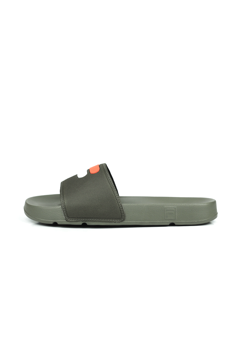 Chinelo Fila Slider Big F Basic Masculino Verde - NewSkull