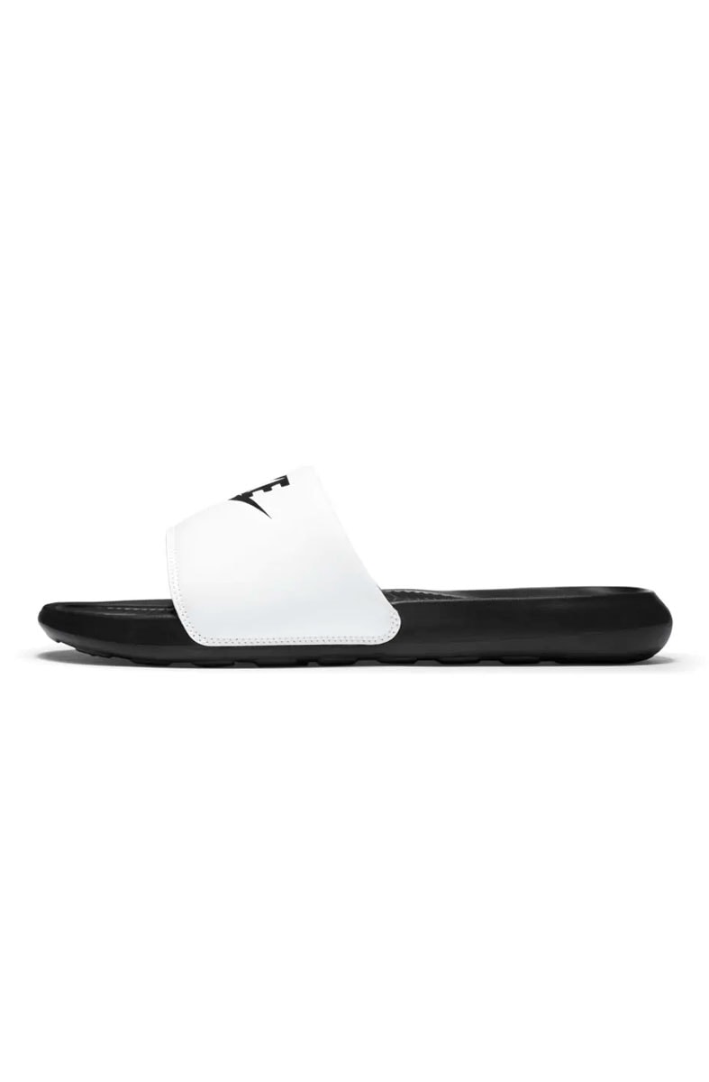 Chinelo Nike Victori One Masculino Branco/Preto - NewSkull