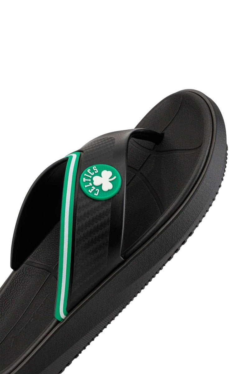 Chinelo Rider Dedo Block Celtics Preto/Verde/Branco - NewSkull