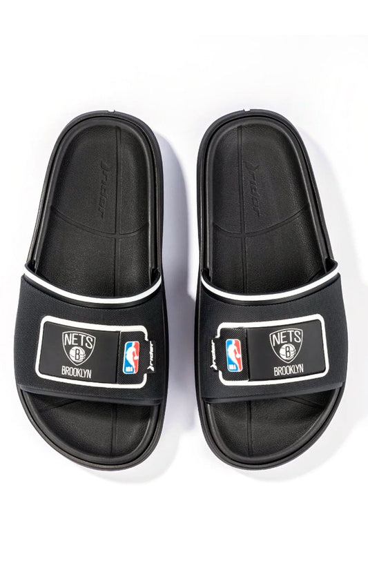 Chinelo Slide Rider Block Nba Brooklyn Nets - NewSkull
