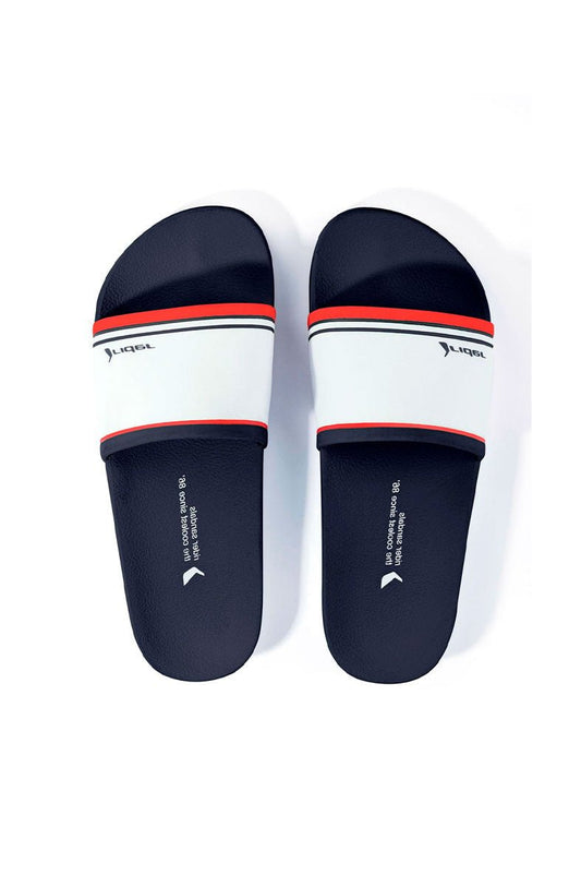 Chinelo Slide Rider Full 86 Azul/Branco - NewSkull