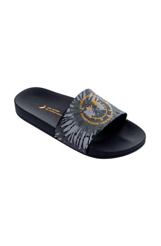 Chinelo Slide Rider Full 86 Tie Dye Preto - NewSkull