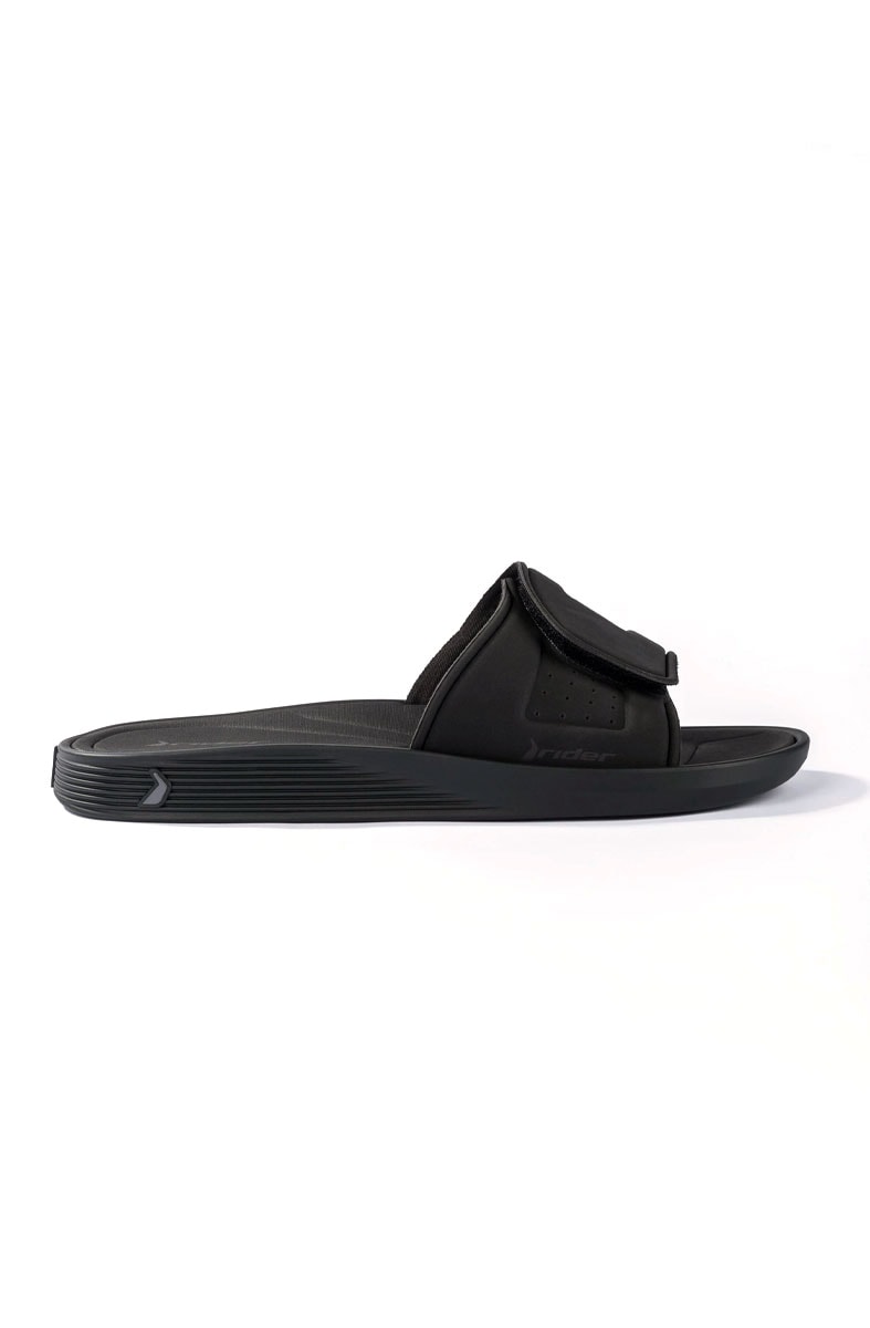 Chinelo Slide Rider Infinity Fuse Preto/Preto - NewSkull
