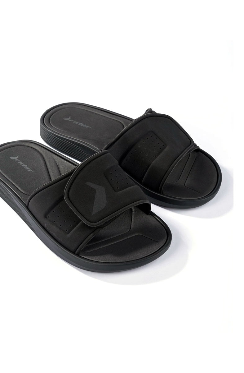 Chinelo Slide Rider Infinity Fuse Preto/Preto - NewSkull