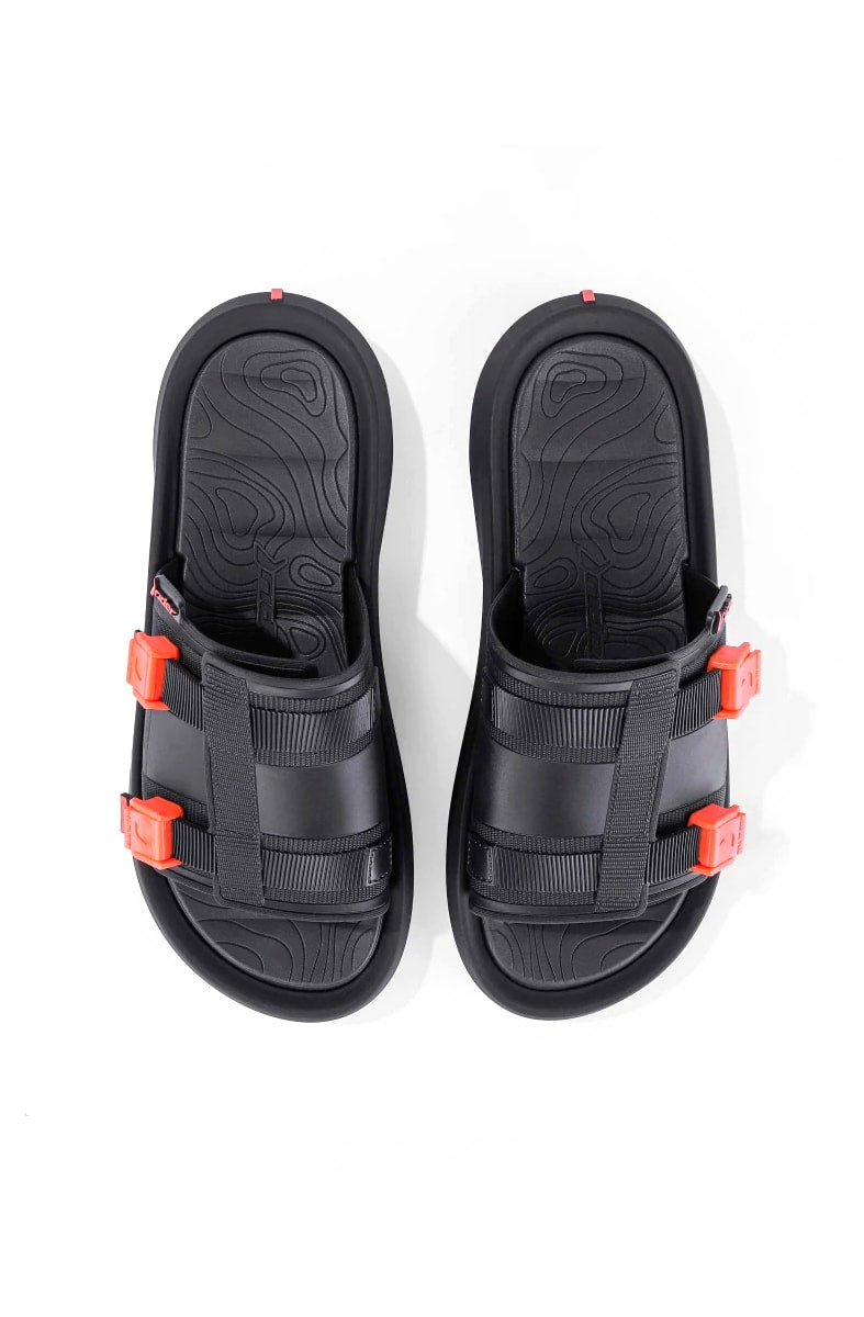 Chinelo Slide Rider Rt Slide AD Preto/Preto - NewSkull
