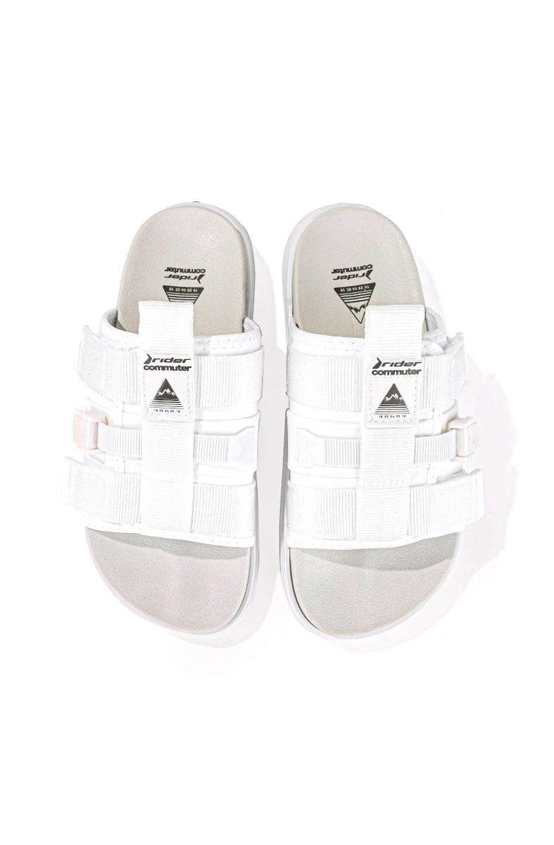 Chinelo Slide Rider SLX Commuter Pack Branco/Branco 1175125339 - NewSkull
