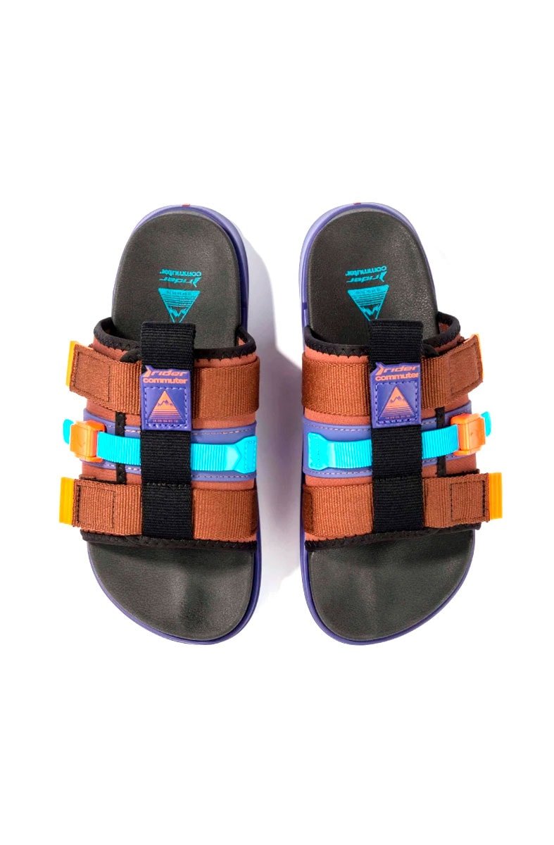Chinelo Slide Rider Slx Commuter Pack Violeta/Preto/Laranja - NewSkull