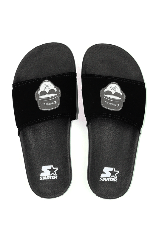 Chinelo Slider Starter Compton Easy - E Preto - NewSkull