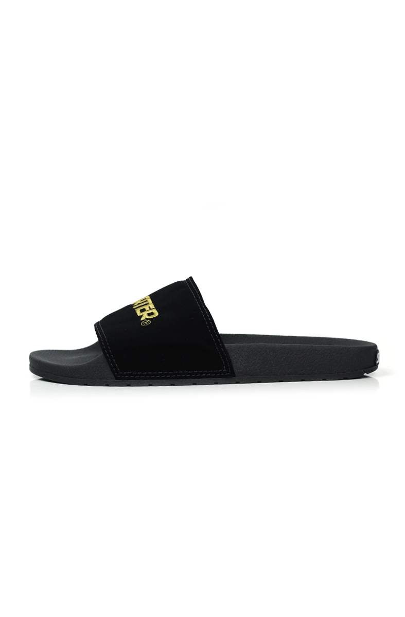 Chinelo Slider Starter Mini Ouro Preto - NewSkull