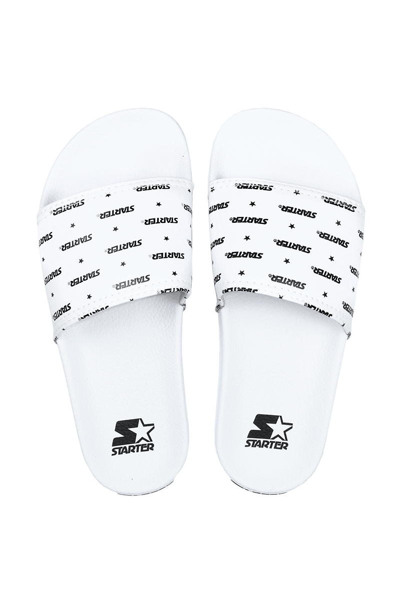Chinelo Slider Starter Pattern Branco - NewSkull