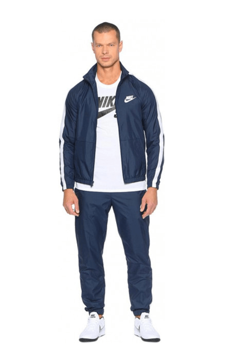 Conjunto Nike Jaqueta e Calça Trk Suit Azul - NewSkull