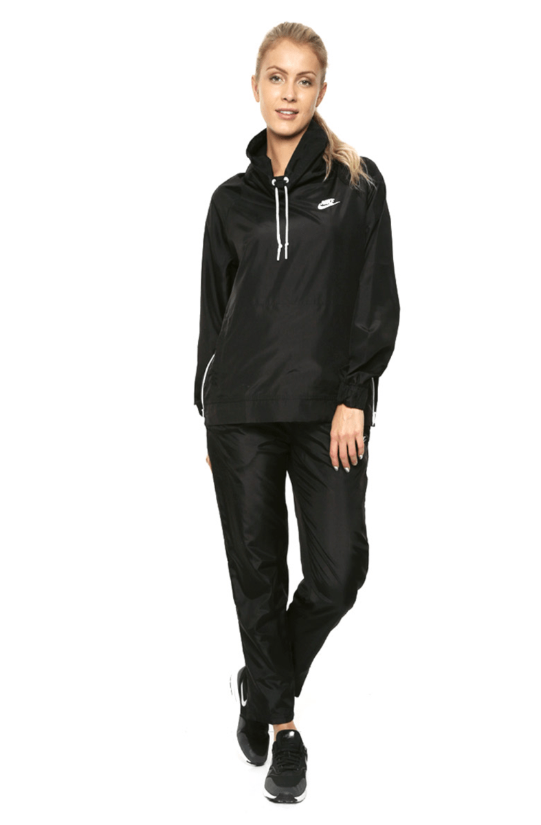 Conjunto Nike Jaqueta e Calça Trk Suit Feminino Preto - NewSkull