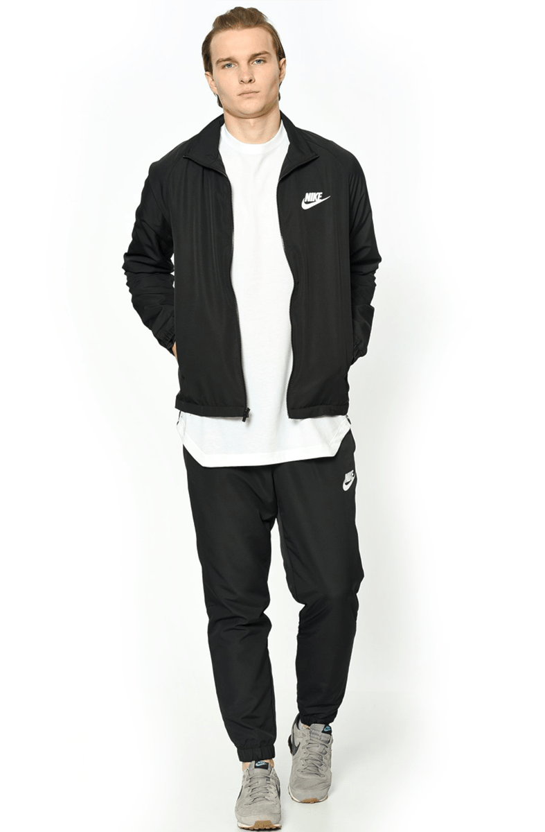 Conjunto Nike Jaqueta e Calça Trk Suit Preto - NewSkull