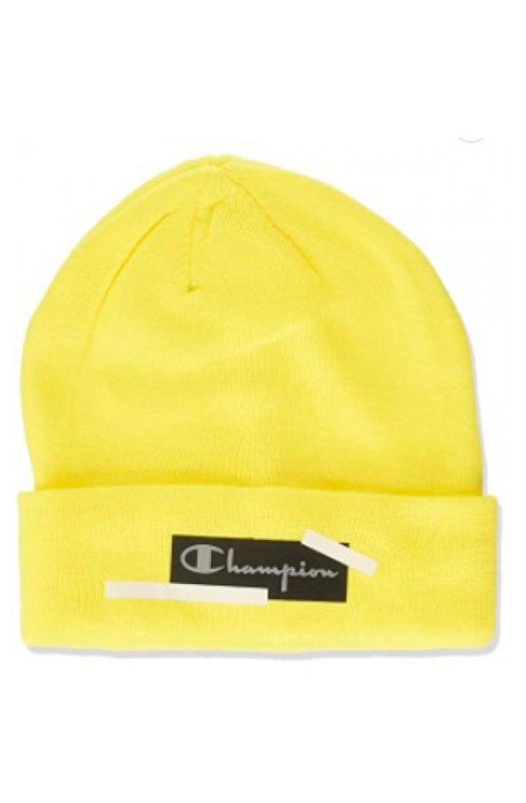 Gorro Champion Flective Graphic Amarelo/Cinza - NewSkull