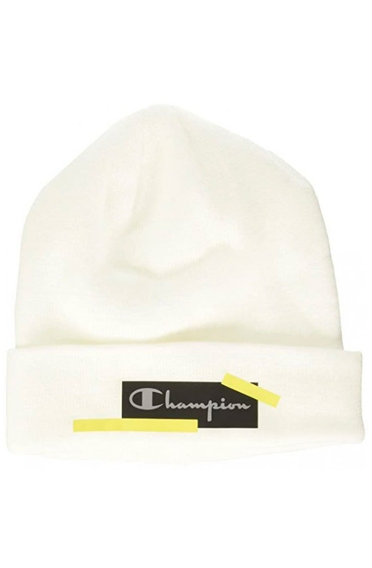 Gorro Champion Flective Graphic Branco/Preto - NewSkull