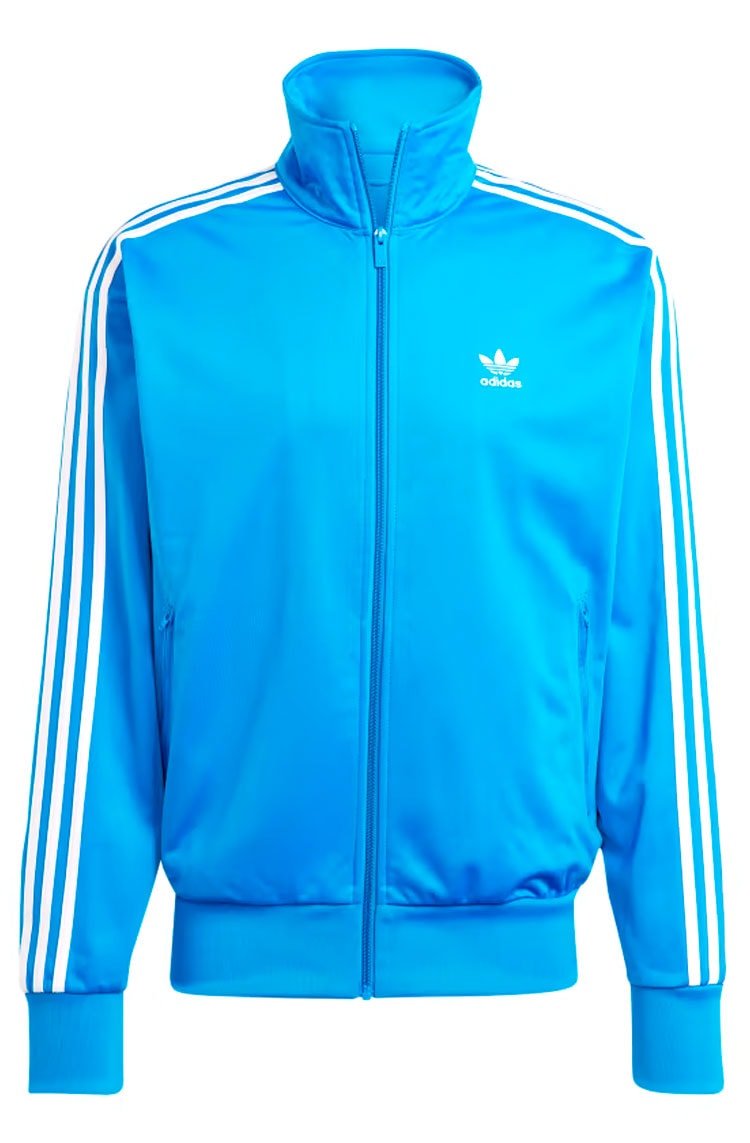 Jaqueta Adidas Adicolor Classics Firebird Track Top Azul/Branco - NewSkull