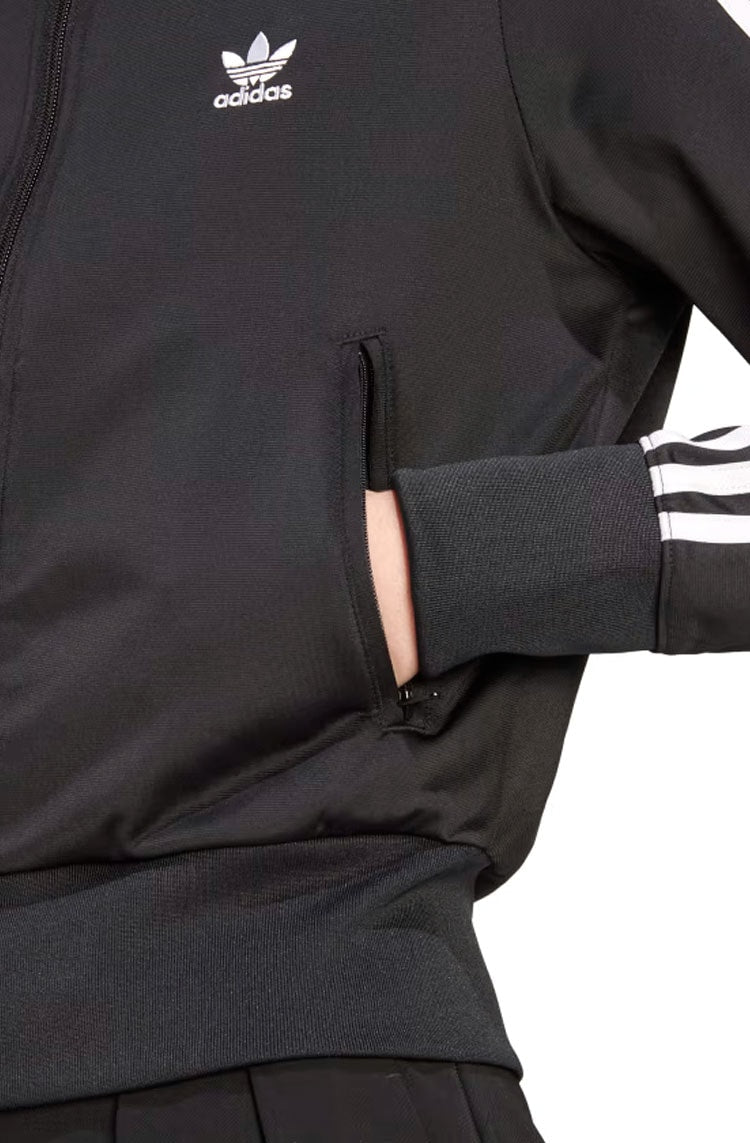 Jaqueta Adidas Adicolor Classics Firebird Track Top Feminina Preto/Branco - NewSkull