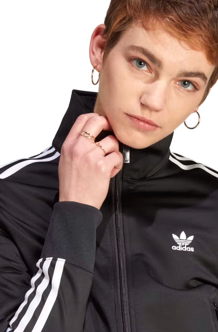 Jaqueta Adidas Adicolor Classics Firebird Track Top Feminina Preto/Branco - NewSkull