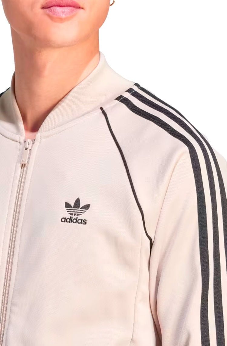 Jaqueta Adidas Adicolor Classics SST Bege/Preto - NewSkull
