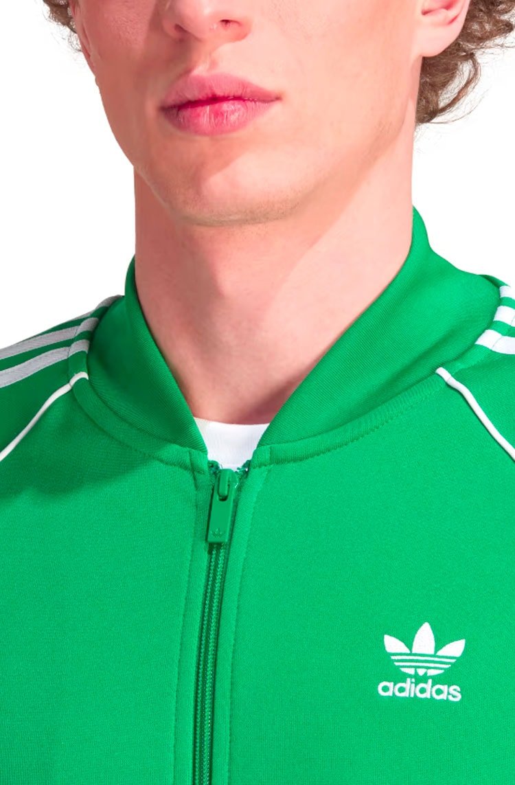 Jaqueta Adidas Adicolor Classics SST Verde/Branco - NewSkull