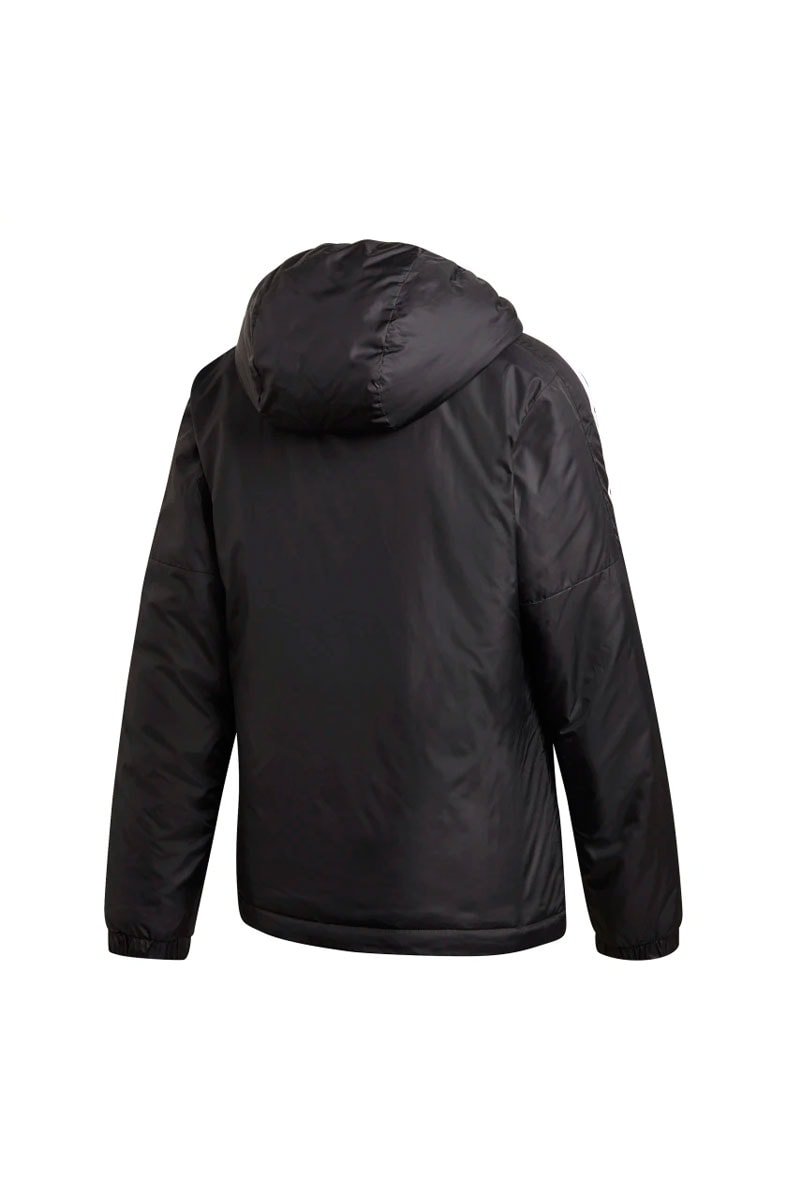 Jaqueta Adidas Capuz Essentials Insulated Feminina Preto/Branco - NewSkull