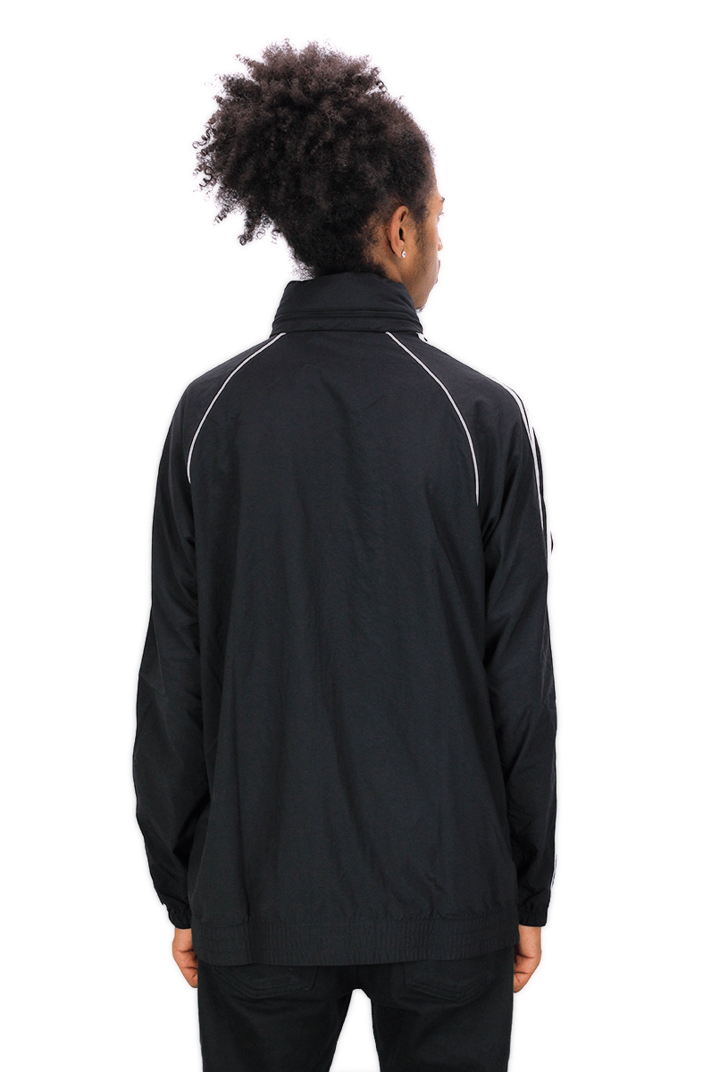 JAQUETA ADIDAS CORTA VENTO CAPUZ SST RETRO PRETA - NewSkull