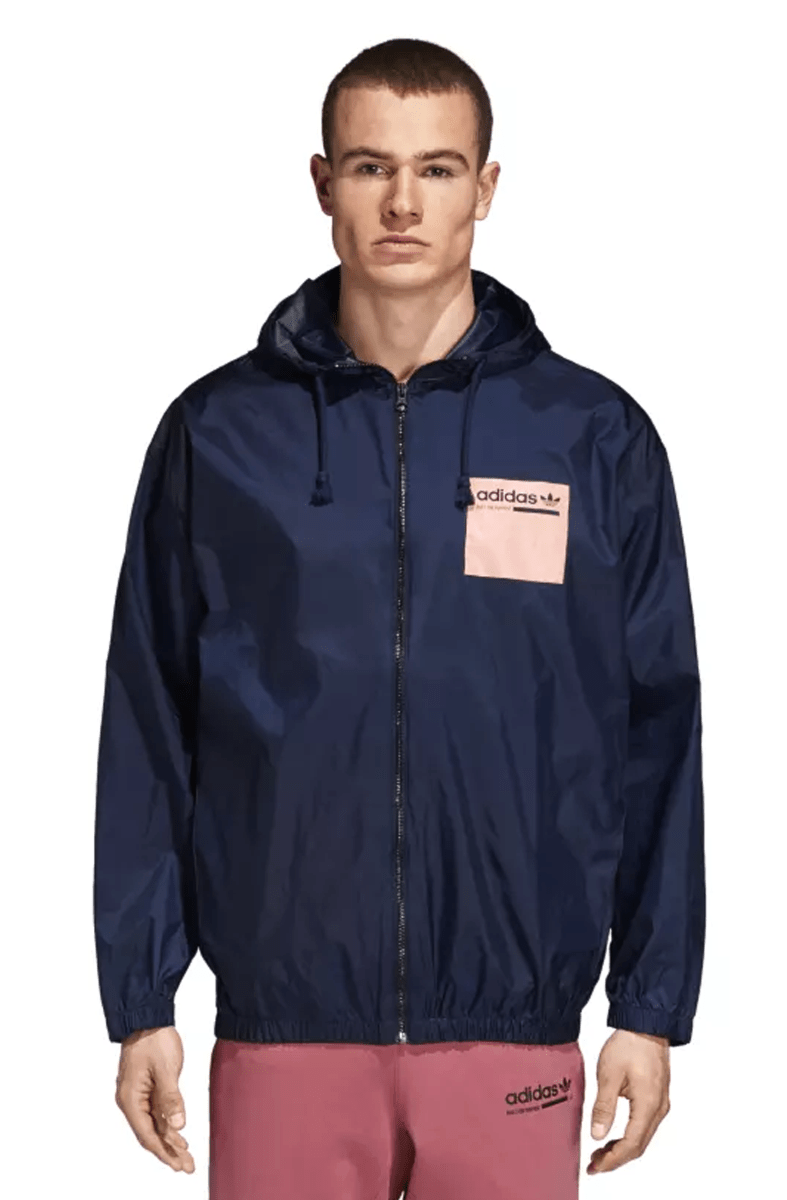Jaqueta Adidas Corta Vento Kaval Azul - NewSkull